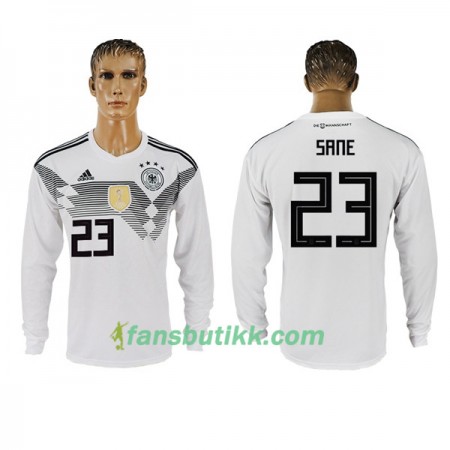 Fotball-VM 2018 Tyskland drakt Sane 23 Hjemmetrøye Langermet